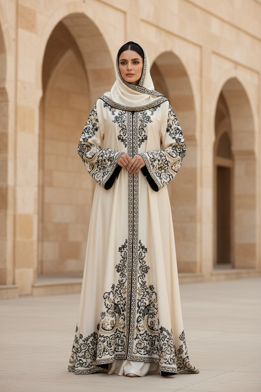Embroidered Abayas