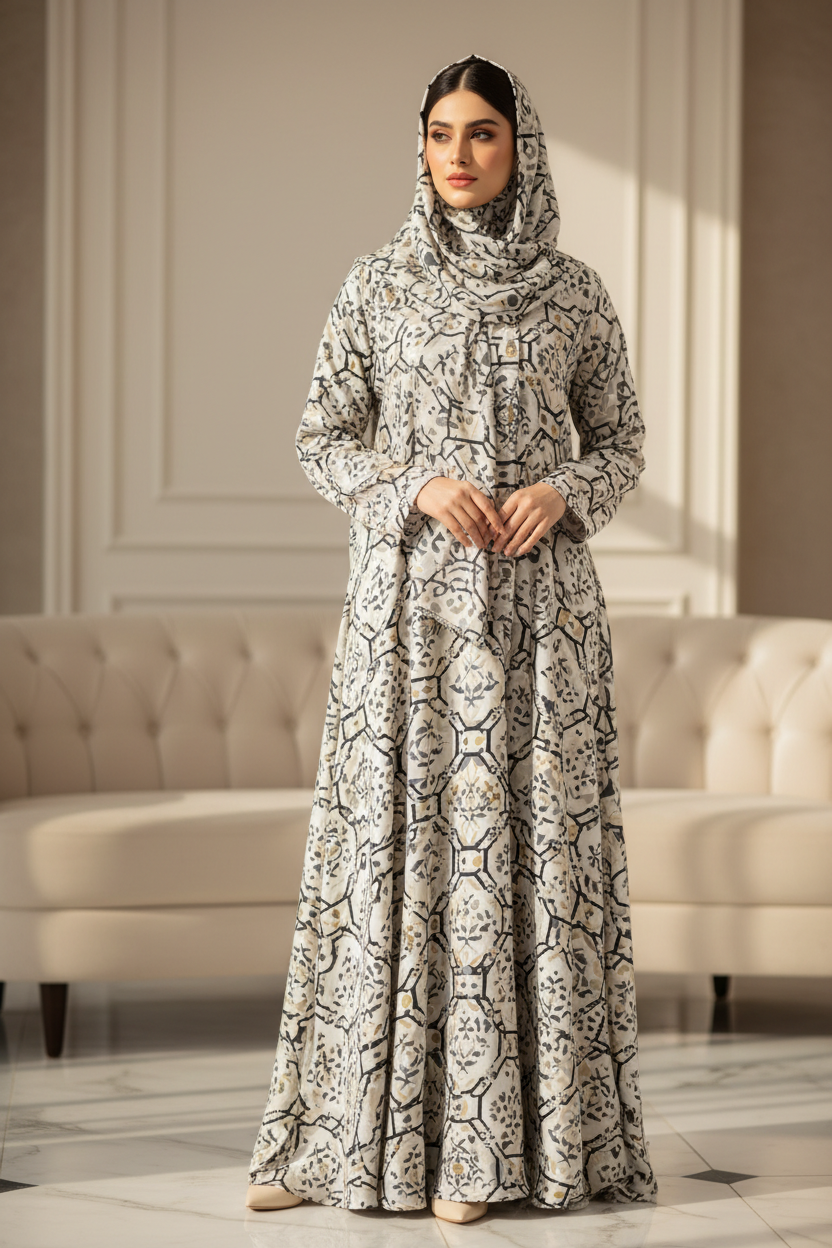 Printed Abayas